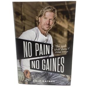 No Pain, No Gaines Book (2021) (NWT)